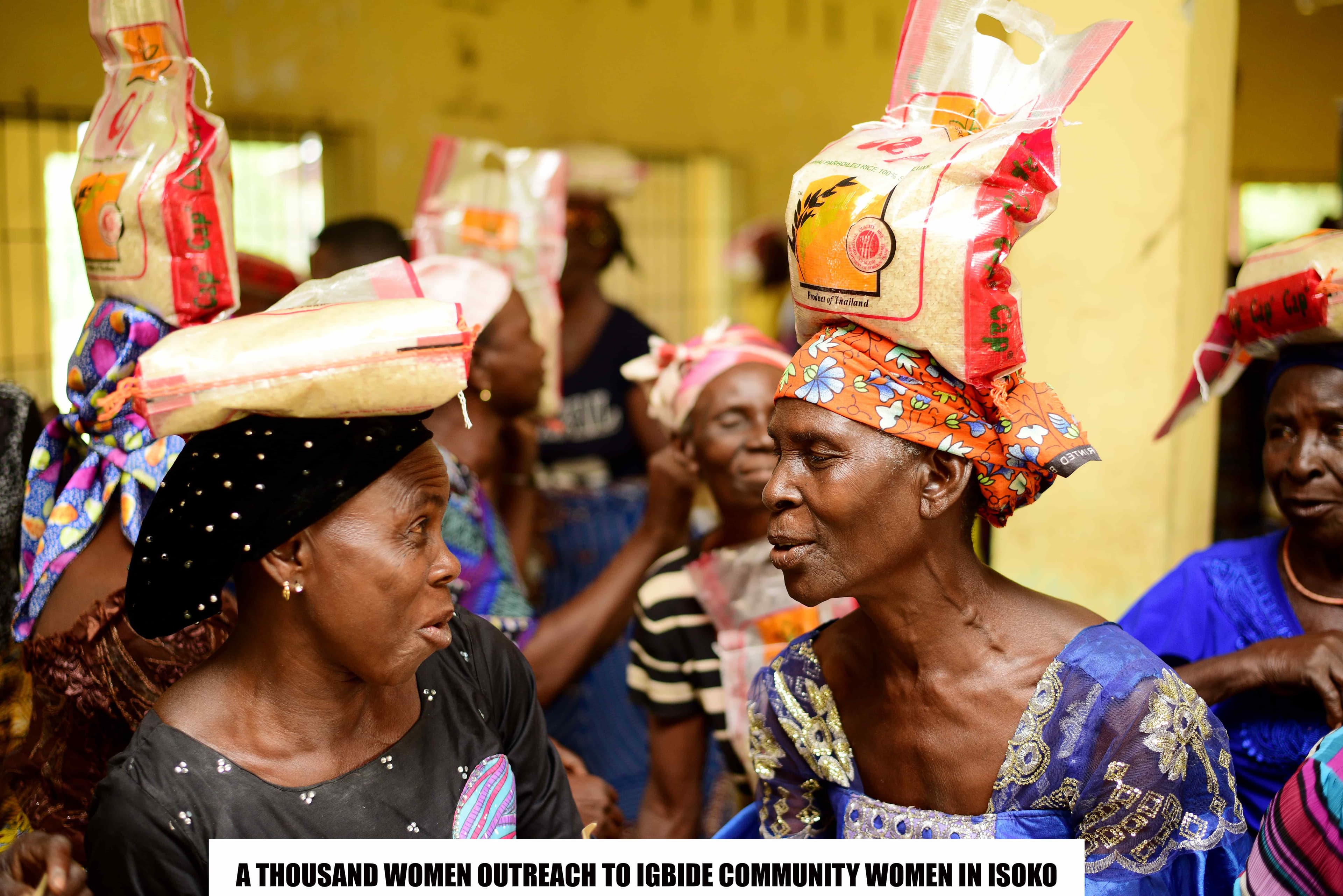 A Thousand Women Christmas Food Donation