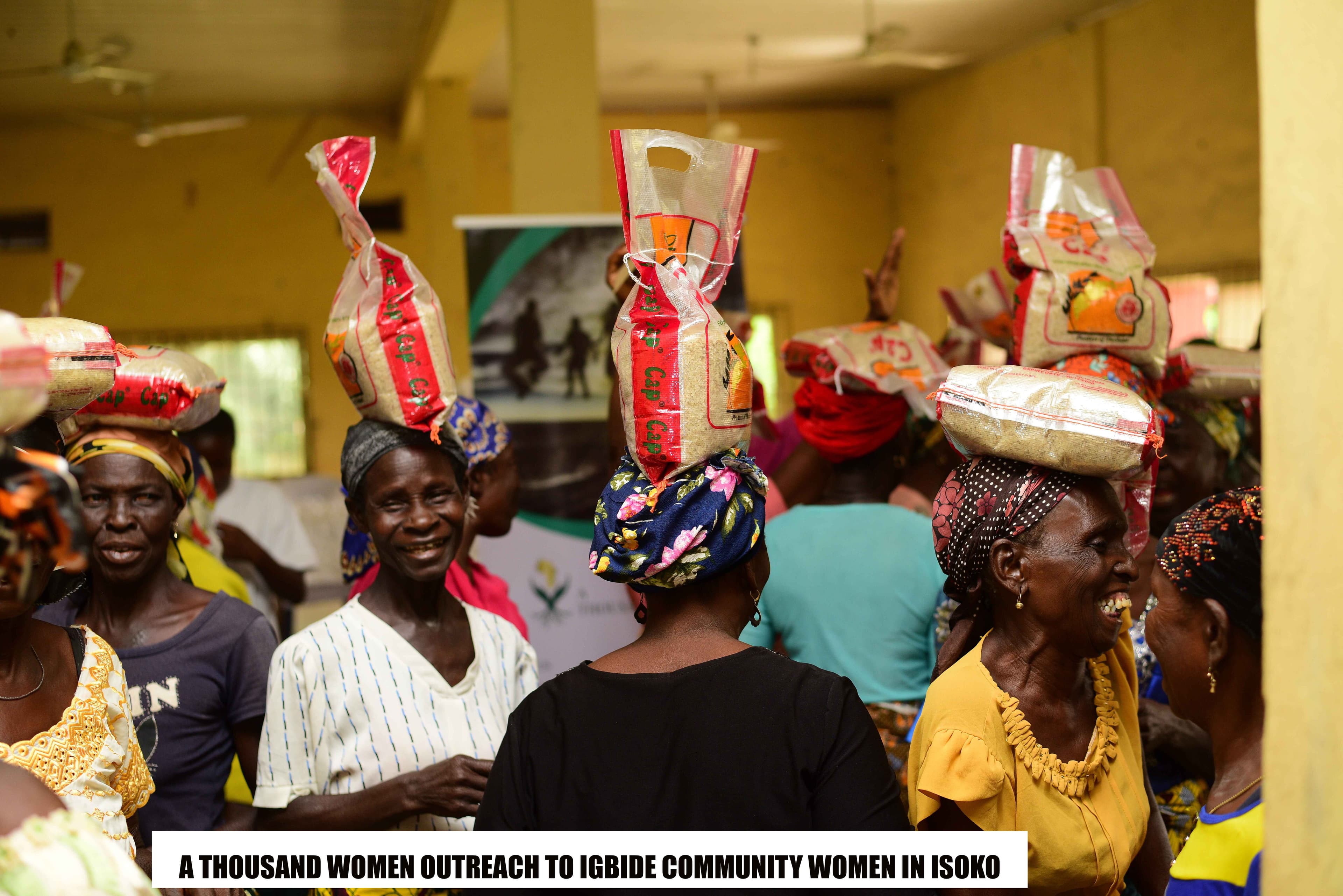 Widows receiving Christmas support